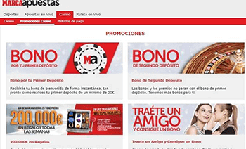 marca apuestas casino promociones