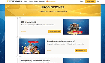 starvegas promociones